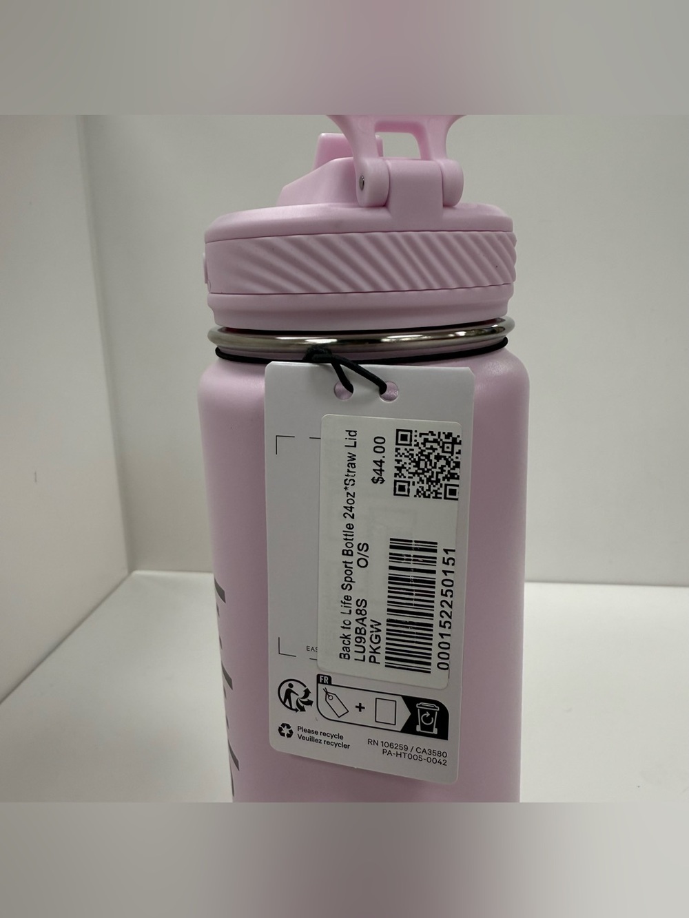 LuluLemon Back to Life Sport Bottle 24oz
Straw Lid in Pink Glow - Picture 3 of 5